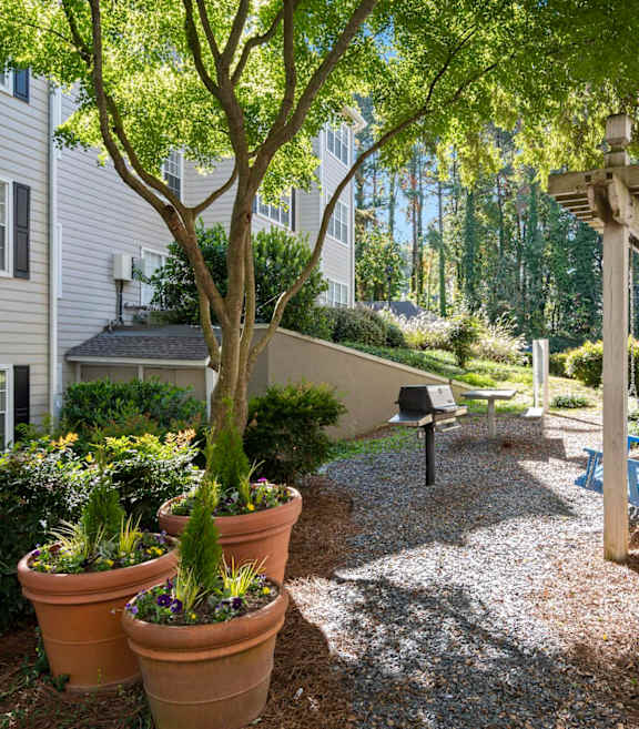 Outdoor Grill And Patio at Park Summit, Decatur, GA