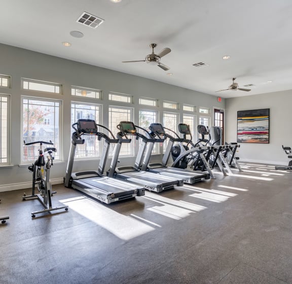 State-of-the-Art Fitness Center at Residence at Midland in Midland, TX