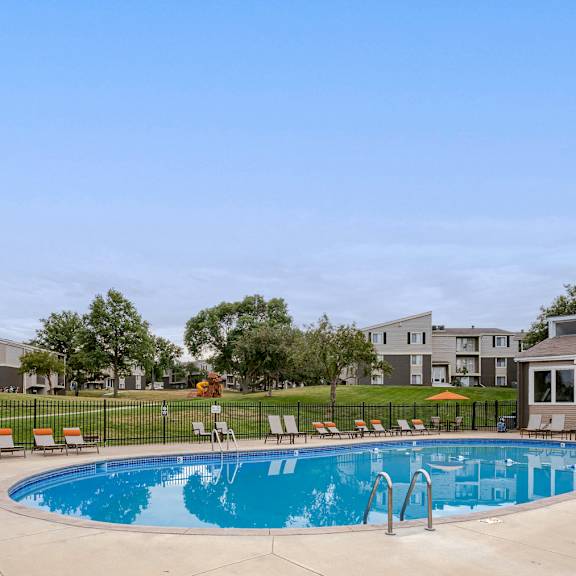 Outdoor Pool and Clubhouse