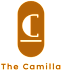 A logo with a capital letter C in the middle and the text "The Camilla" below it.