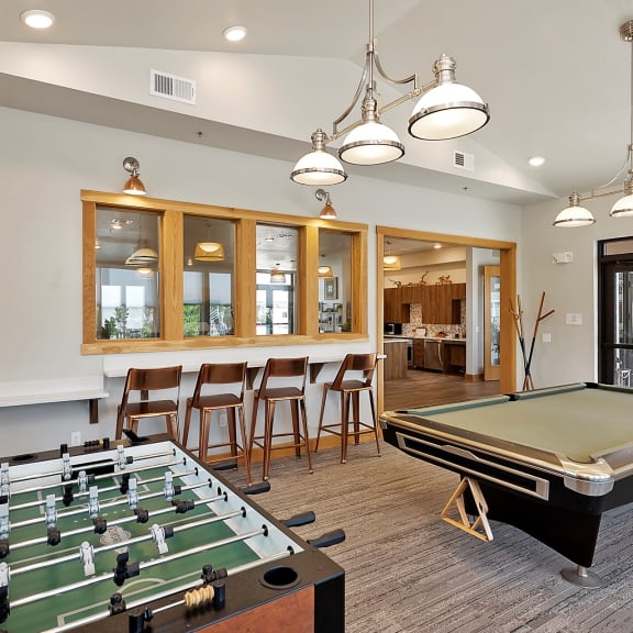 The Lakes at Eagle Clubhouse with Games