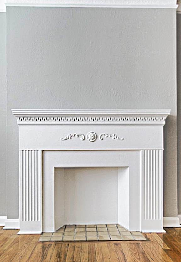 Decorative Fireplace at Integrity Gold Coast Apartments, Lakewood
