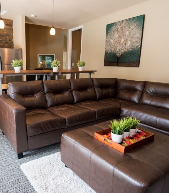 Sunstone Parc clubhouse interior lounge