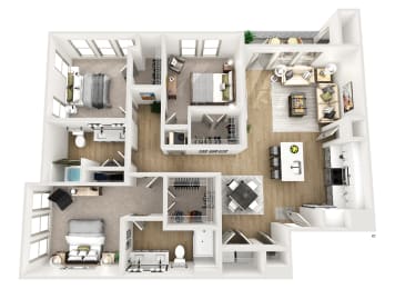 a floor plan of the crossings at carlsbad apartments