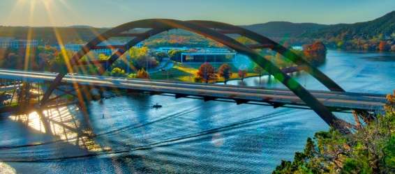 Austin bridge at Reveal at Onion Creek, Austin, 78747