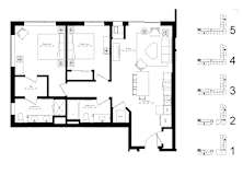 Floor plan at The McMillan, Minnesota