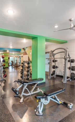 Fitness Center at Arcadia Apartments
