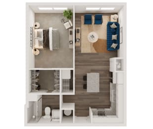 SECOND AVENUE A2 FLOOR PLAN