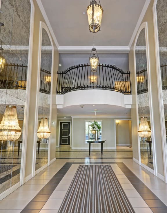 Stunning, Welcoming Lobby at Windsor at Hancock Park, 90004, CA