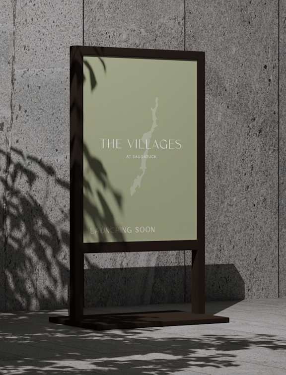 launching soon poster at The Villages at Saugatuck, Connecticut  , 06880