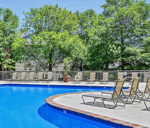Patchen Oaks Apartments - Sparkling Resort Style Pool with Sundeck