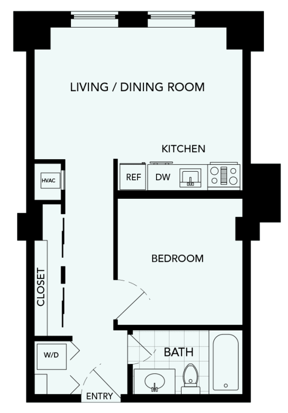A7 - The Republic - 2D floor plan