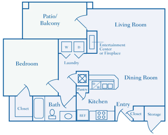 Lantern Woods - A1 - The Beacon - 1 bedroom - 1 bath