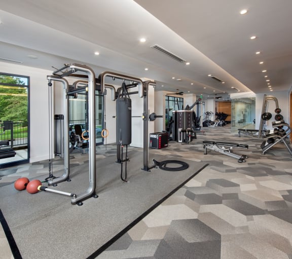 Fitness center at Glenn Perimeter, Atlanta, 30328