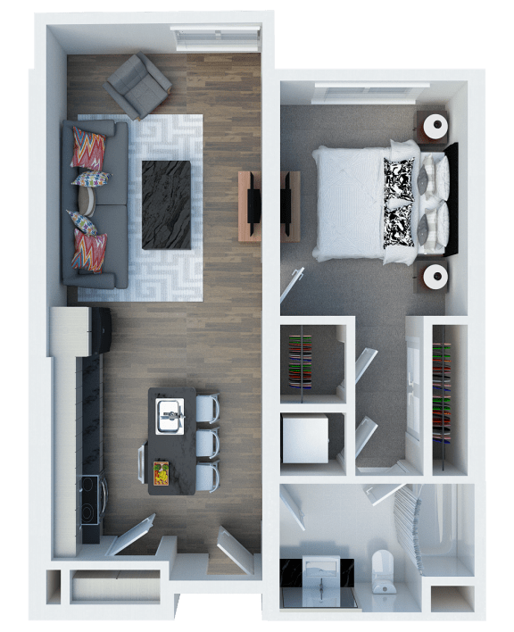 A1.2 A12 Floor Plan l Coliseum Connection Apartments in Oakland, CA