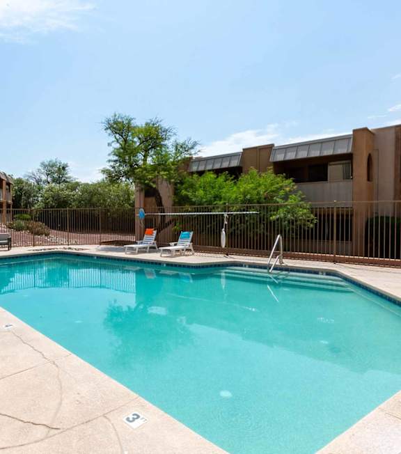 Swimming Pool with Sundecks at Elevation Apartments, Tucson
