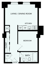 A8 - The Republic - 2D floor plan