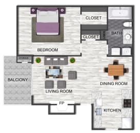 1 bed 1 bath sedona square