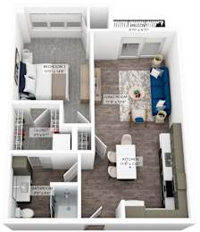 the unit a floor plan  unit a apartments