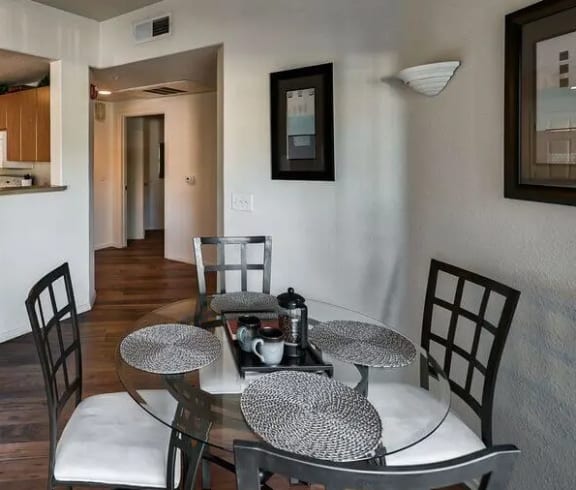 Dining Area at Desert Sage Apartments in Goodyear Arizona