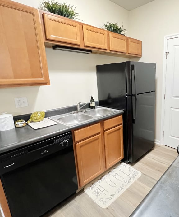 Kitchen at Residences at Northgate Crossing, Columbus, OH, 43235