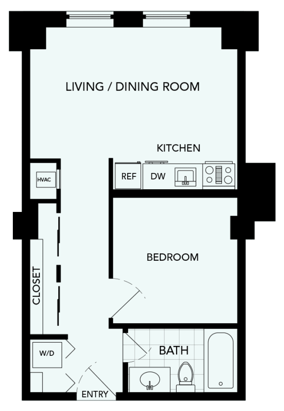 A9 - The Republic - 2D floor plan