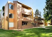 Thumbnail 13 of 23 - Resident Exterior with Balcony at Bonterra Lakeside Apartments, Colorado Springs, CO