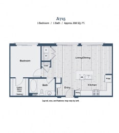  Floor Plan A715