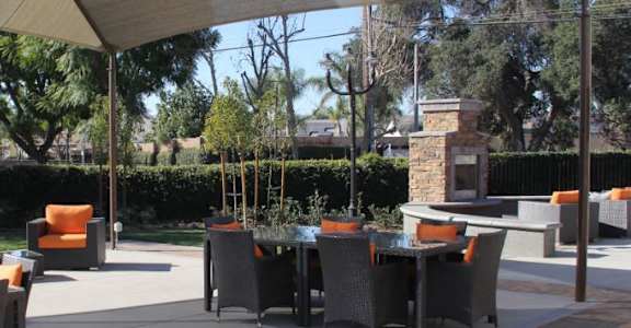 Resident Lounge at Park West Apartments, Chino, 91710