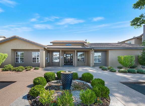 River Walk at Puerta de Corrales Apartments Leasing Office Entrance