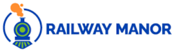 A logo with a train and the words "Railway Manor" is displayed.