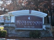 Thumbnail 2 of 11 - Woodland North Apartments signage