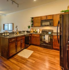 Fully Equipped Kitchen at Lake Lofts at Deerwood, Florida