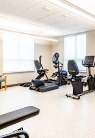 Gym at All Saints Apartments, Colorado