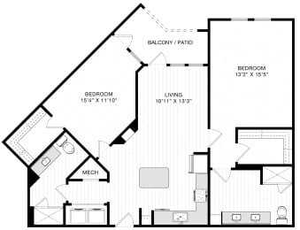 Floor Plan  Tapestry East Bay Apartments Homes in Apollo Beach Florida
