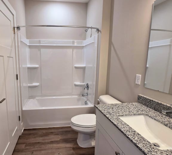 Bathroom at Greenwood Commons Apartments, Ohio