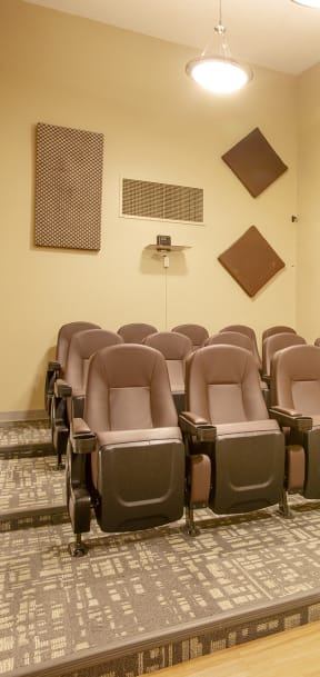 Theatre with Comfortable Seating