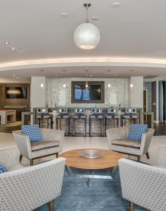 Resident Lounge at Amaray Las Olas by Windsor, 33301, FL