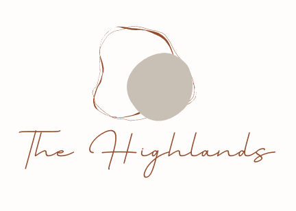 a logo for the highlands  branding and website design