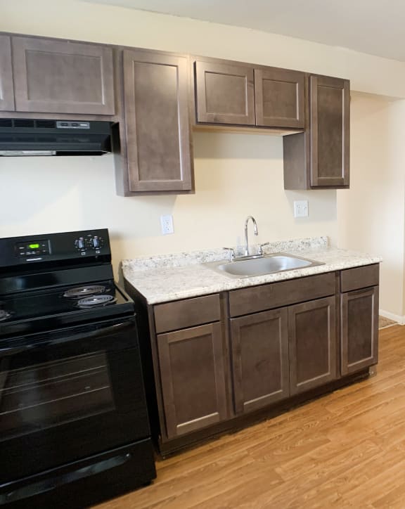 kitchen appliances at Crown Court Apartments, Kentucky, 41042