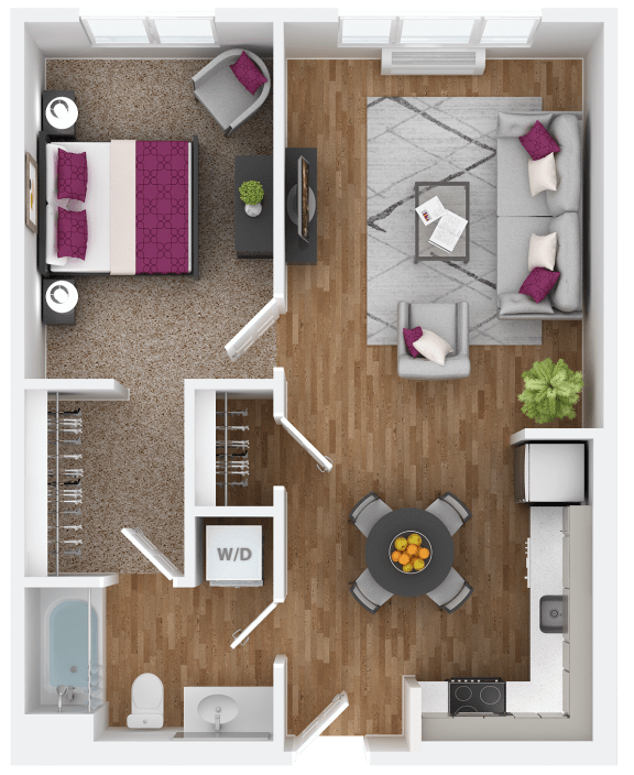 1 bedroom 1 bath at Hana Apartments, Oregon, 97006