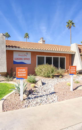 the front of a building with signs in front of it at Granite Bay, Phoenix, AZ, 85023