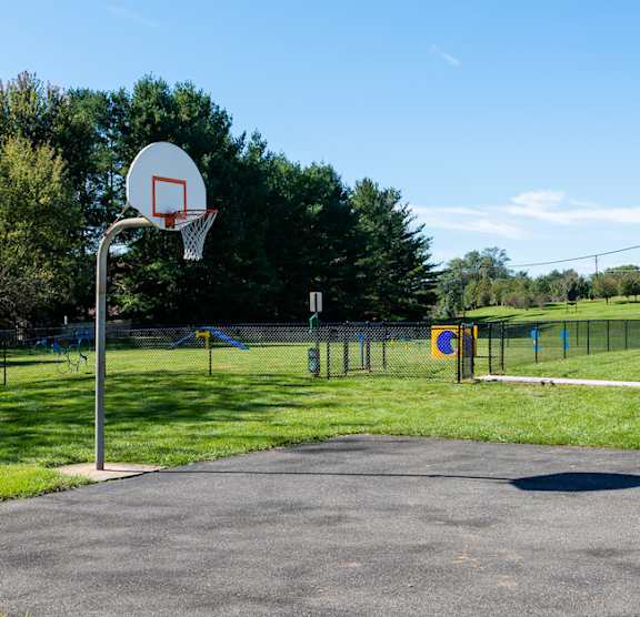 Basketball court at Middletown Valley, Middletown, MD
