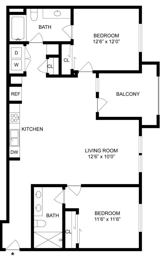 B1 Floor Plan at Arrive Temecula, Temecula, CA 92591