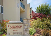 Thumbnail 6 of 17 - an image of the entrance sign at crestview apartments