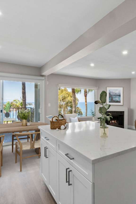 Kitchen area at Ocean Edge @ Laguna Beach, Laguna Beach California