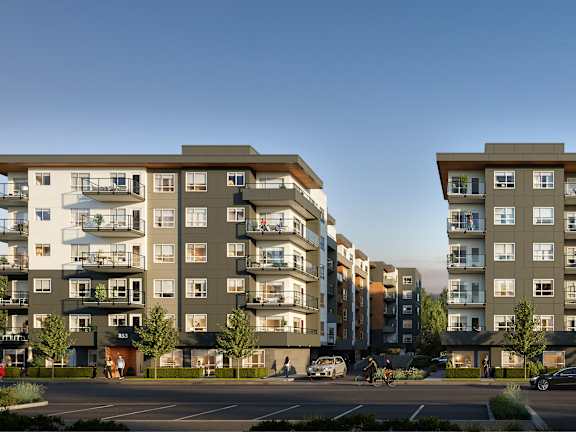 Modern Apartment Complex at Woodland Place Apartments, British Columbia, L4H 3P6