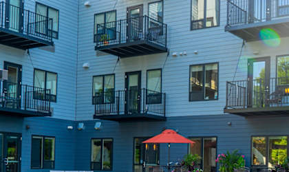 sundeckat The Morrison Apartments, MN, 55068
