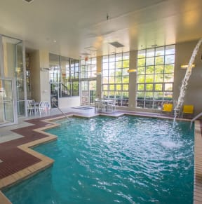 Indoor Swimming Pool at Saw Mill Village Apartments, Ohio