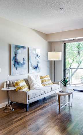 Martin Blu Living Room with natural light